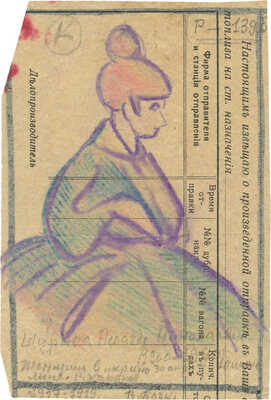 Шурига Пелагея Николаевна. Женщина в кринолине 